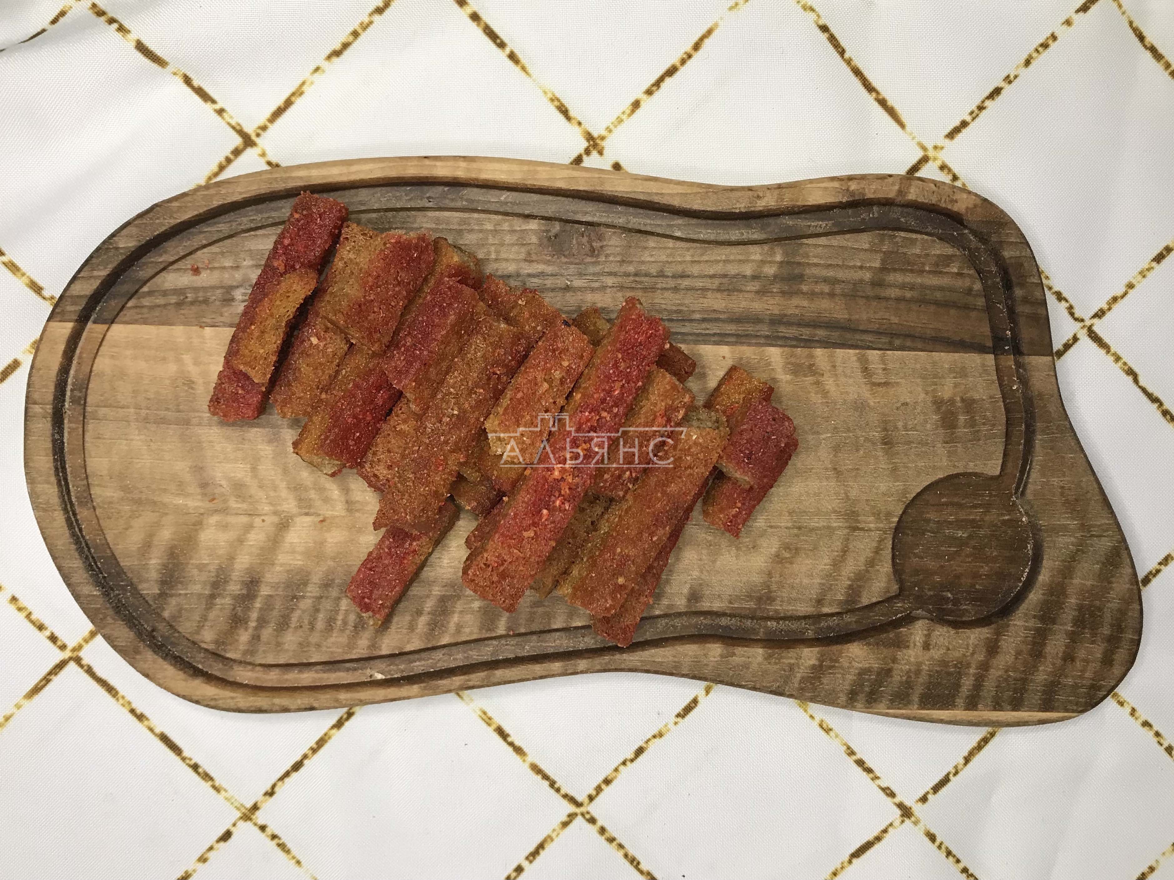 Деревенские гренки с аджикой в Царицыно