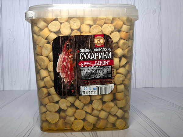 Сухарики с беконом в Царицыно