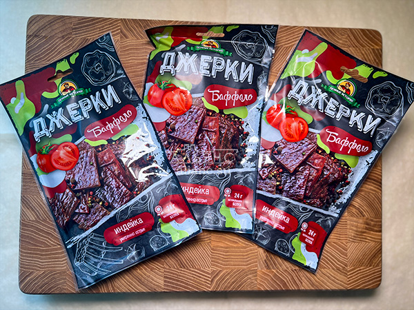 Джерки из индейки "Баффало" 45 гр. в Царицыно
