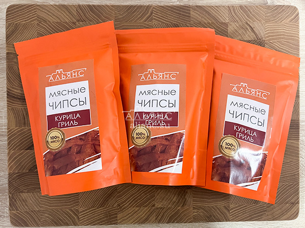 Мясо (АЛЬЯНС) вяленое курица "Гриль" 50 гр. в Царицыно