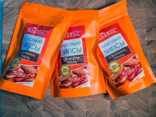 Мясо (АЛЬЯНС) вяленое свинина "Гриль" 50 гр. в Царицыно