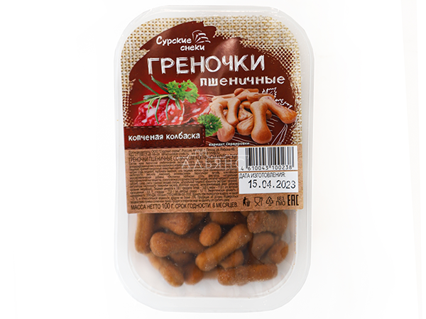 Сурские (ПШЕНИЧНЫЕ) Копченая колбаска (100 гр) в Царицыно