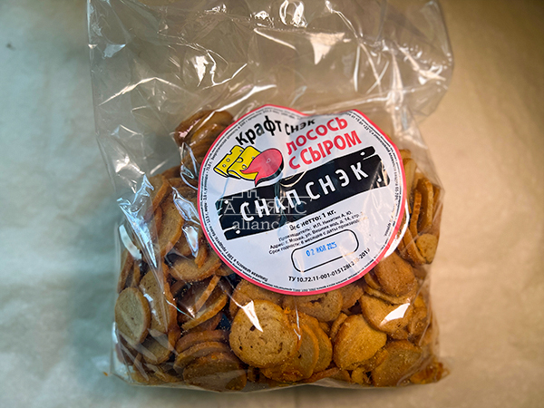 Снапсы ПШЕНИЧНЫЕ "Лосось с сыром" в Царицыно