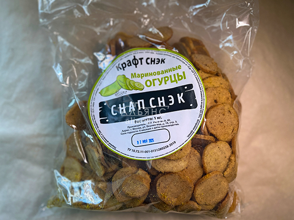 Снапсы ПШЕНИЧНЫЕ "Маринованные огурцы" в Царицыно