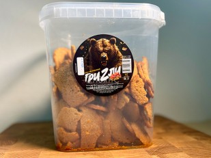 Фисташки: Ведро Ржаные гренки со вкусом Салями (1 кг)