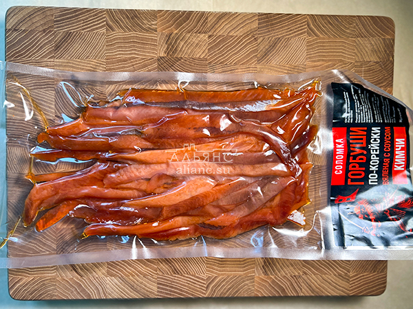 Горбуша соломка по-корейски в Царицыно