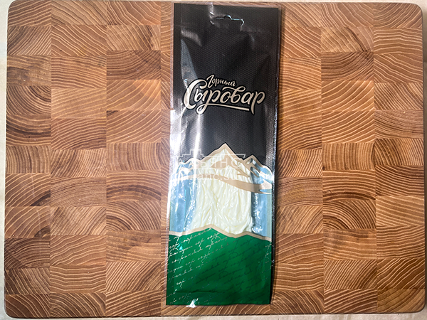 Сыр 60 гр ГОРНЫЙ СЫРОВАР (Паутинка белая с укропом и чесноком) в Царицыно