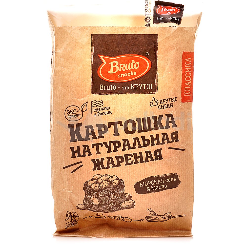 Картофель «Бруто» с солью 70 гр. в Царицыно