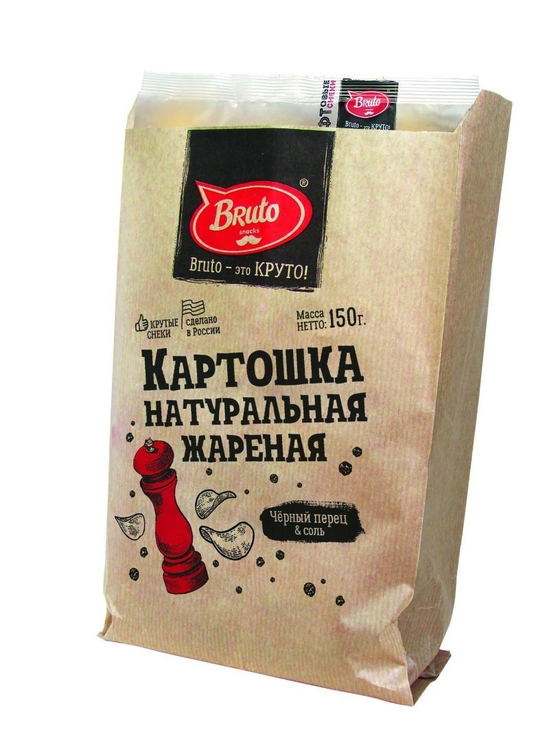 Картофель «Бруто» черный перец 70 гр. в Царицыно