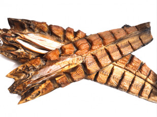 Пелядь вяленая крупная потрошеная: Белый амур холодного копчения