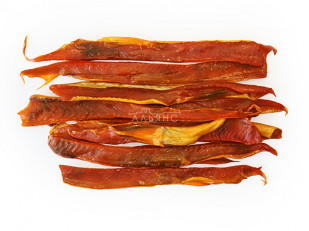 Плотва вяленая: Горбуша теша (брюшки) холодного копчения